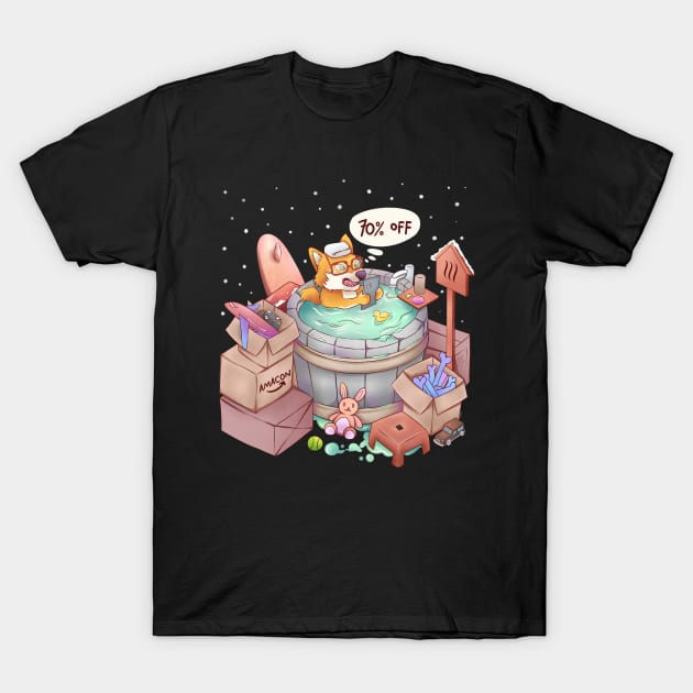 Shopaholics in the modern era T-Shirt by FlitStudio